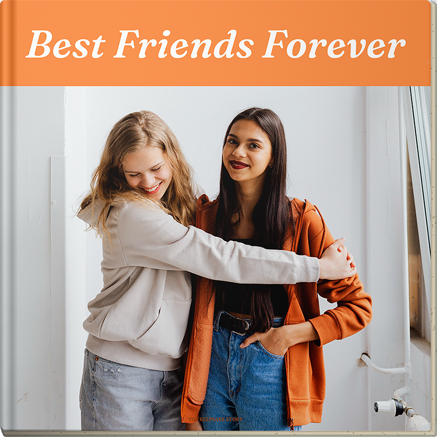 The Friendship Story — a personalized hardcover keepsake book